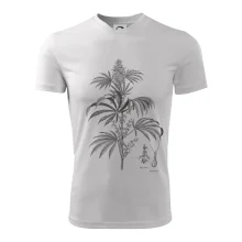 Konope kvietok čiernobiely  