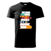 Knihy flat design Knihy flat design