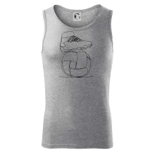 Futbalová lopta kopačka jedným ťahom Futbalová lopta kopačka jedným ťahom