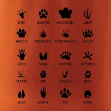 Zvieracie stopy - názvy