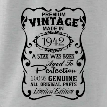 Vintage Etiketa - 1942