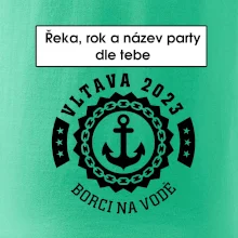 K vode - kotva (vlastný nápis)