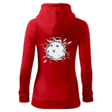 Florbal lopta v triku Florbal lopta v triku