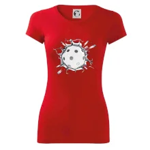 Florbal lopta v triku Florbal lopta v triku