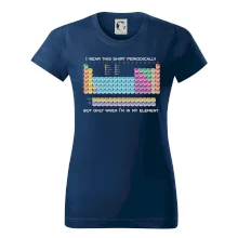 I wear this shirt periodically but only when I'm in my element I wear this shirt periodically but only when I'm in my element