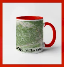 Hrnček mapa Veľká Fatra Hrnček mapa Veľká Fatra