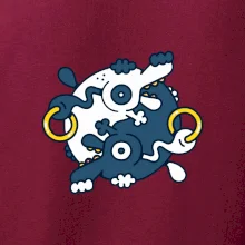 Yin & Yang abstraktné psy