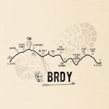 Profil kopců - Brdy