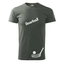 Floorball nápis šikmo