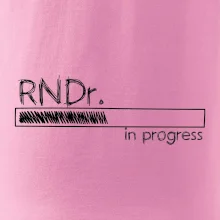 In progress titul RNDr. doktor / doktorka prírodných vied