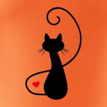 Zamilovaná mačka spredu