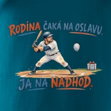 Rodina čaká na oslavu ja na nadhod