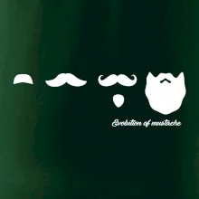 Evolution mustache Evolution mustache