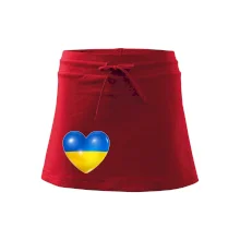 Ukrajina srdce vlajka Ukrajina srdce vlajka