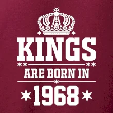Kings are born in 1968