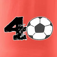 Futbal okrúhle narodeniny 40