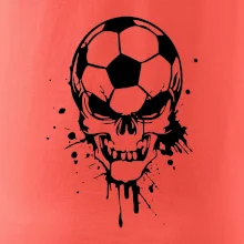 Fotbal lebka splash Fotbal lebka splash