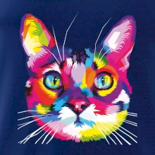Mačka dúhová hlava