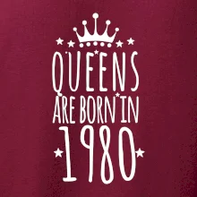 Queens are born in 1980