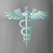 Hrdinovia zdravotníctva - logo (Pecka design)