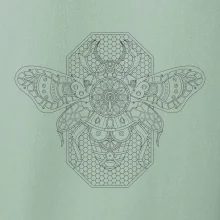 Steampunk včela čiernobiela Steampunk včela čiernobiela