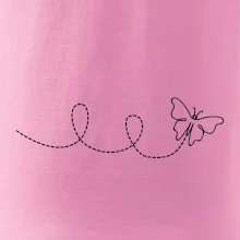 Dráha letu motýľa - slučka