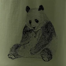 Smutná panda Smutná panda