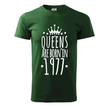 Queens are born in 1977 Queens are born in 1977
