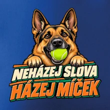 Neházej slova házej míček - vlčák