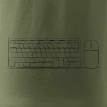 Klávesnica a myš jedným ťahom