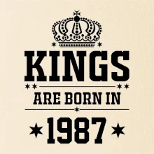 Kings are born in 1987