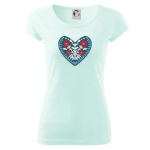 Folklór - srdce modré plné