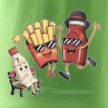 Súboj o hranolky kečup tatárka