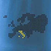 Mapa Európy - Taliansko Mapa Európy - Taliansko