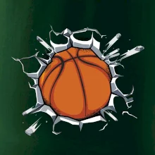 Basketbal lopta v triku Basketbal lopta v triku