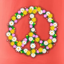 Peace symbol margaréty