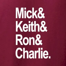 Mick Keith Ron Charlie