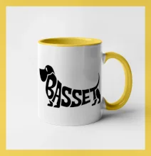 Basset nápis v tele