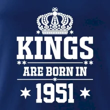 Kings are born in 1951