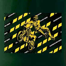 Caution do not cross Caution do not cross