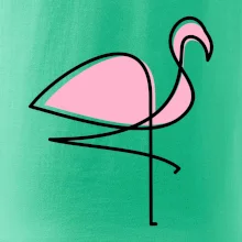 Plameniak na chudenej nohe