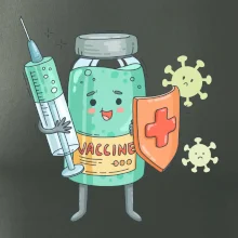 Cartoon vaccine