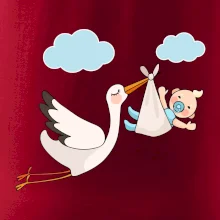 Bocian čakáme bábätko - chlapec