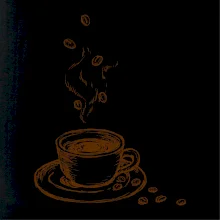 Hrnček plný čerstvej kávy