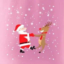 Tancujúci Santa a sob