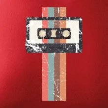 Retro kazeta - pruhy