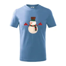 Vianočný snehuliak