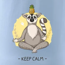 Yoga - keep calm kreslený