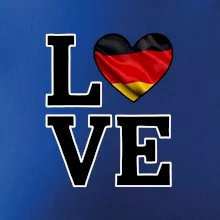 Love Nemecká vlajka
