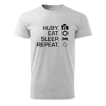 Huby Eat Sleep Repeat Huby Eat Sleep Repeat